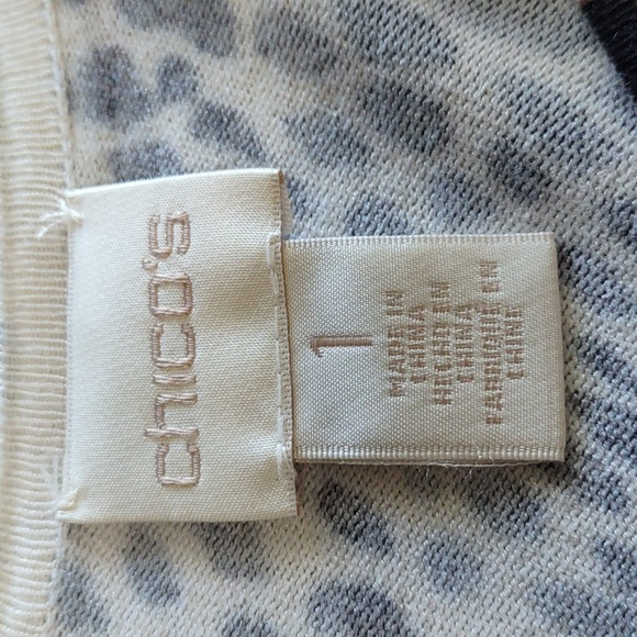 Chico's Leopard Print Sweater - Picture 5 of 6